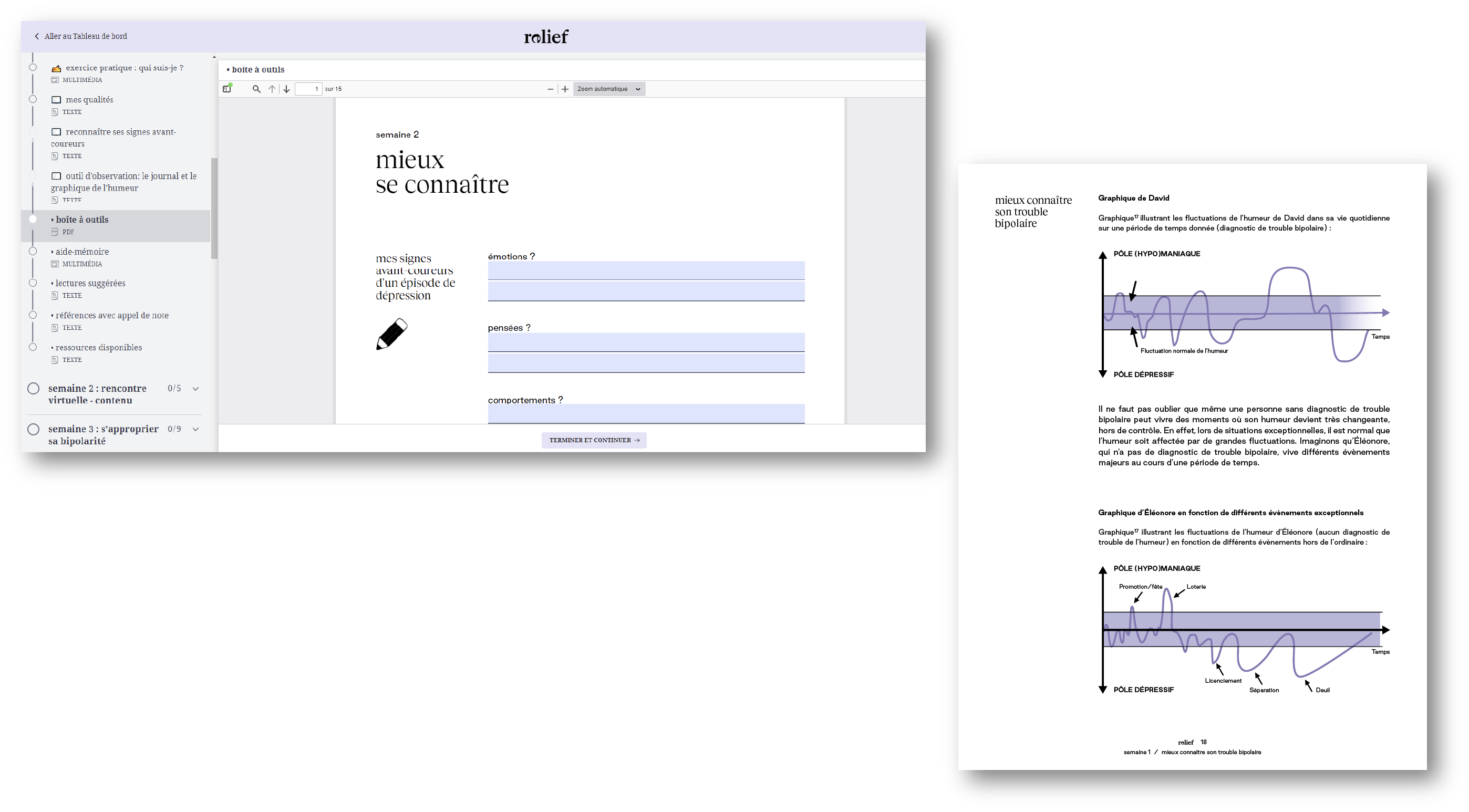 vivre avec la bipolarité