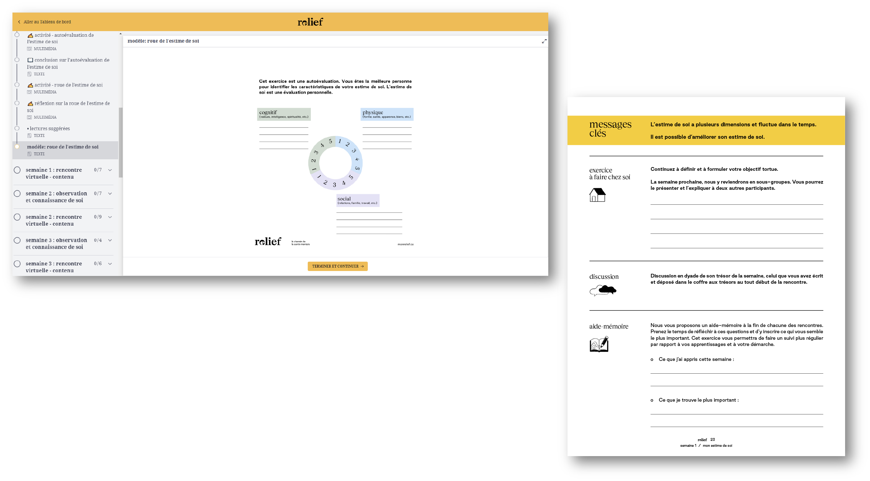 Vivre avec une meilleure estime de soi